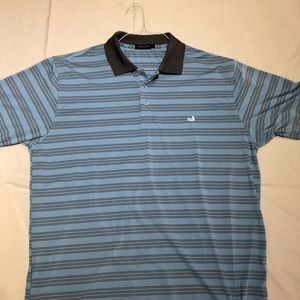 Southern Marsh Striped Polo - XL